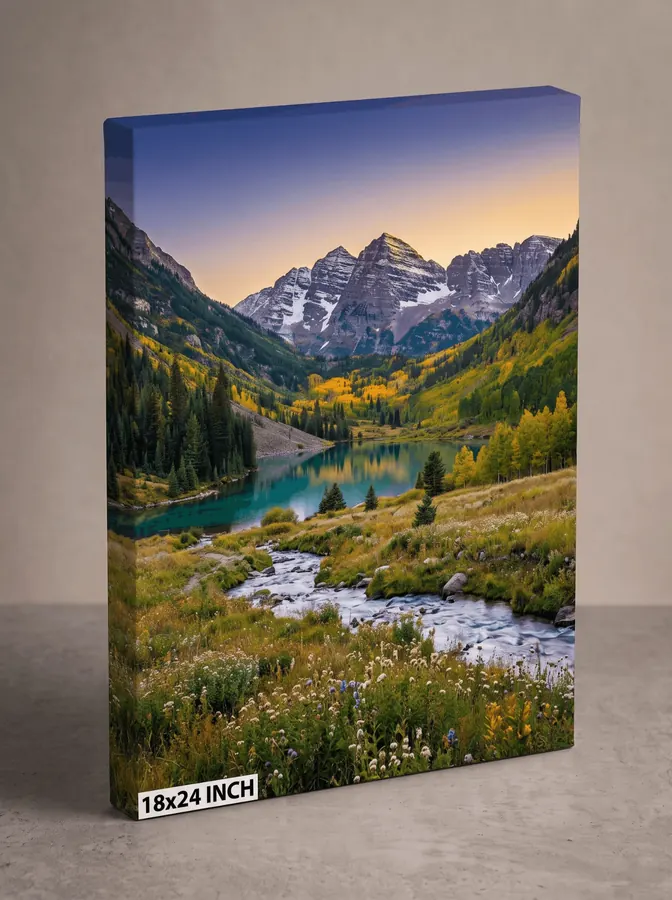 18 × 24 inch canvas